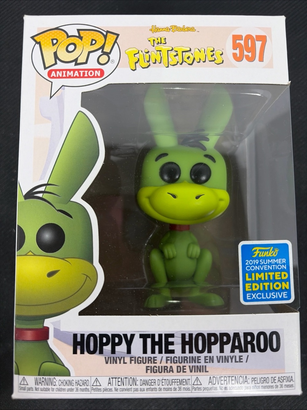 Funko Pop! Hoppy The Hopparoo #597 The Flintstones 2019 Summer Convention